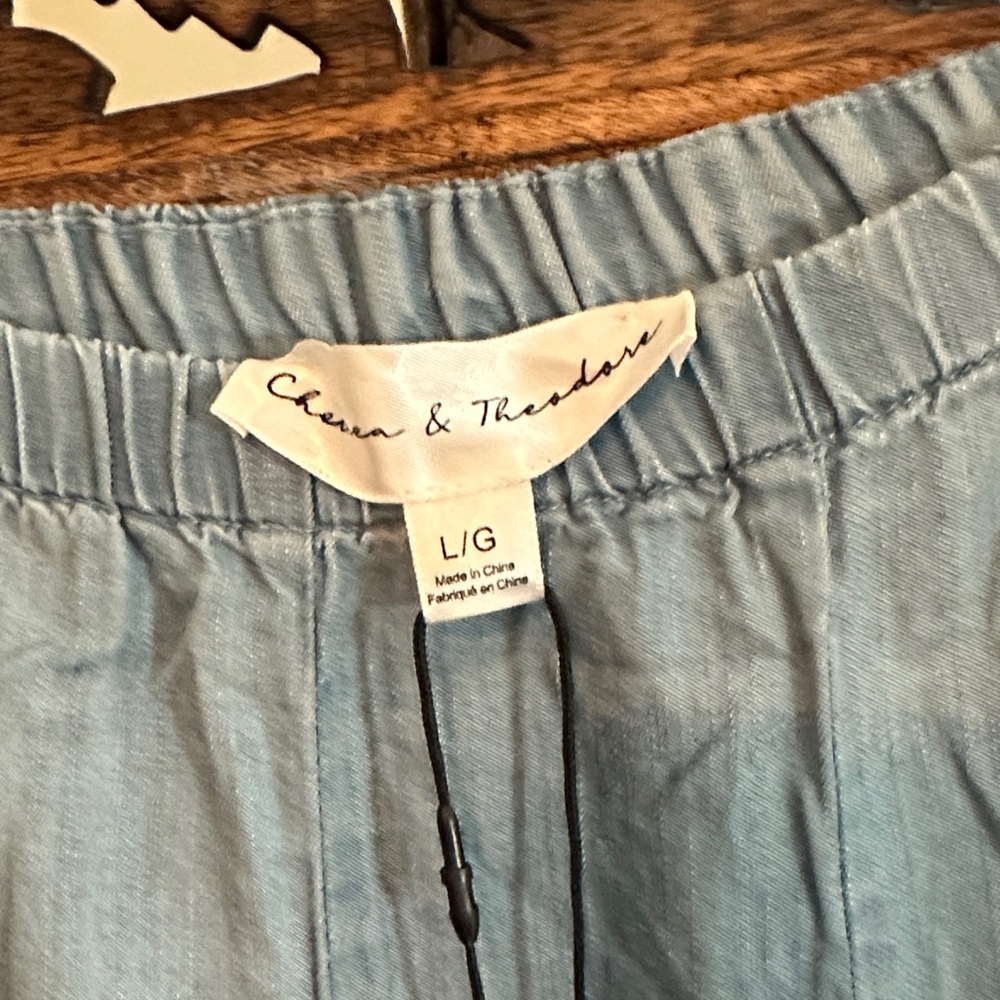 Chelsea & Theodore Light Blue Maxi Skirt - Picture 2 of 4